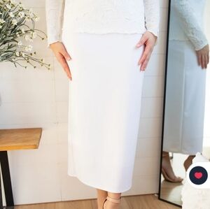 Whitr Dress Skirt